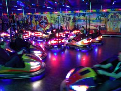 Bumper car action at PHPBenelux 2016